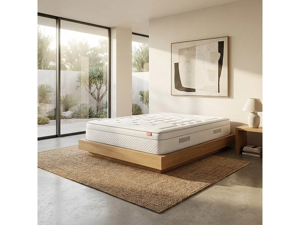 Colchão Royal Deluxe - Espuma   200 x 80 cm Altura 30 cm  Mercado do Colchão