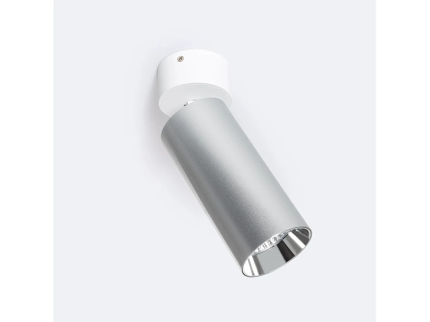 Foco LED Superficie 30W Aluminio Misoh 2700K - 4000K - 6000K 38º Blanco / Plateado CCT