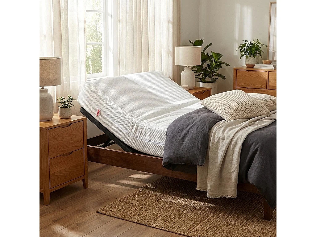 Colchão Intense camas articuladas - Espuma   190 x 140 cm Altura 24 cm  Mercado do Colchão