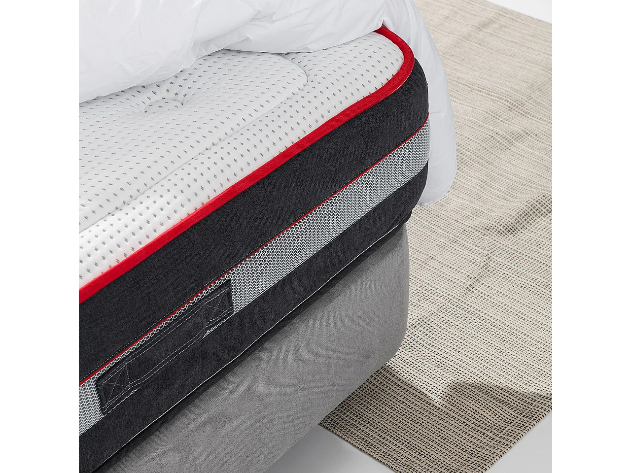 Colchão Luxury Gel - Mola Ensacada   190 x 90 cm Altura 27 cm  Mercado do Colchão