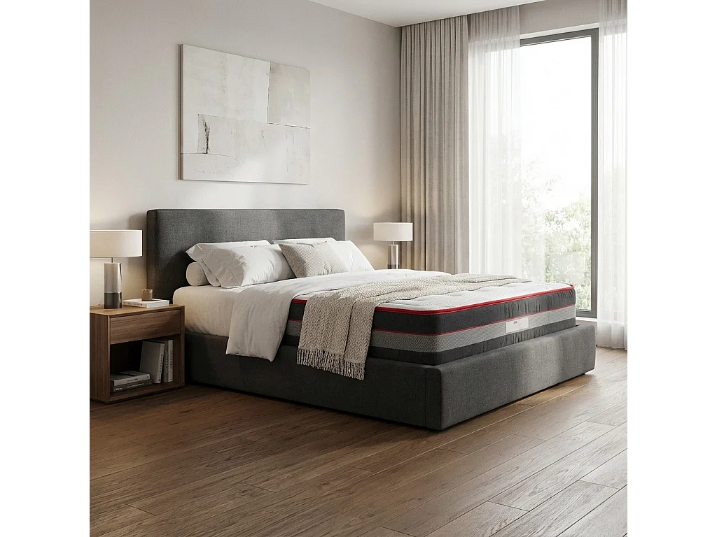 Colchão Luxury Gel - Mola Ensacada   190 x 90 cm Altura 27 cm  Mercado do Colchão