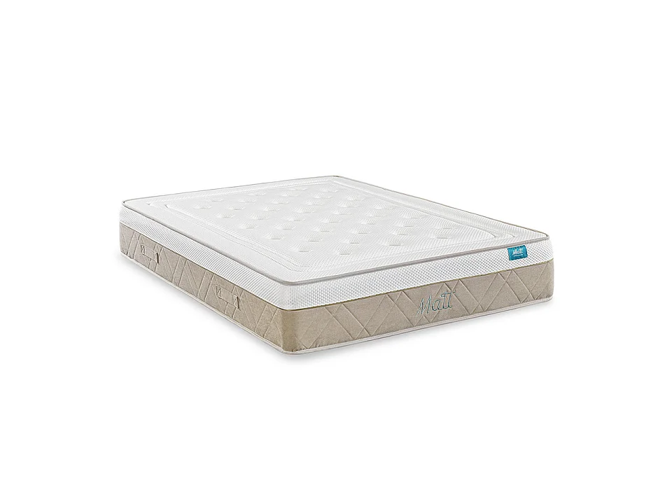 Colchão Nature Spring Deluxe   190 x 160 cm Altura 30 cm  Leafsleep