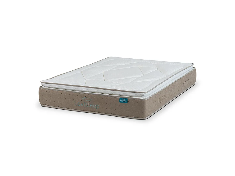 Colchão Nature Spring Topper   190 x 90 cm Altura 28 cm  Leafsleep
