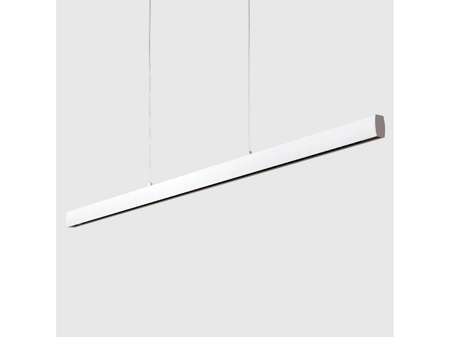 Lámpara Colgante Lineal LED 42W Aluminio Blanco Seleccionable Iluminación Doble Cara Funky Zapp Blanco Seleccionable (Cálido-Neutro) 2700K - 3500K - 4000K