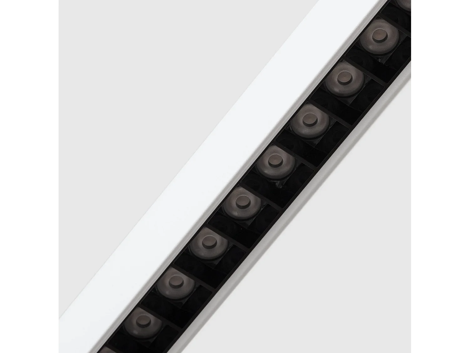 Lámpara Colgante Lineal LED 42W Aluminio Blanco Seleccionable Iluminación Doble Cara Funky Zapp Blanco Seleccionable (Cálido-Neutro) 2700K - 3500K - 4000K
