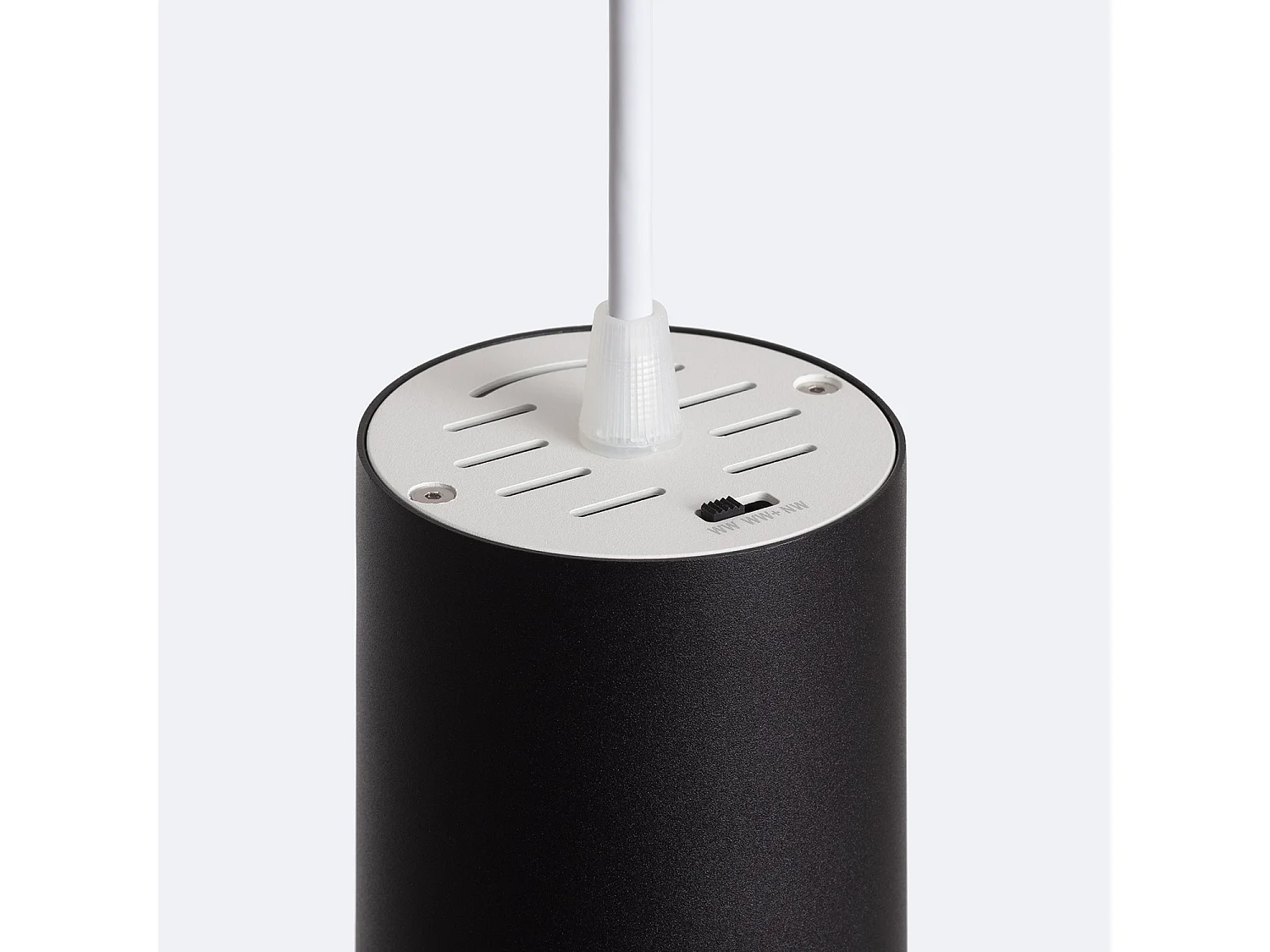 Lámpara Colgante LED 30W Aluminio Misoh 2700K - 4000K - 6000K 38º Blanco / Negro CCT