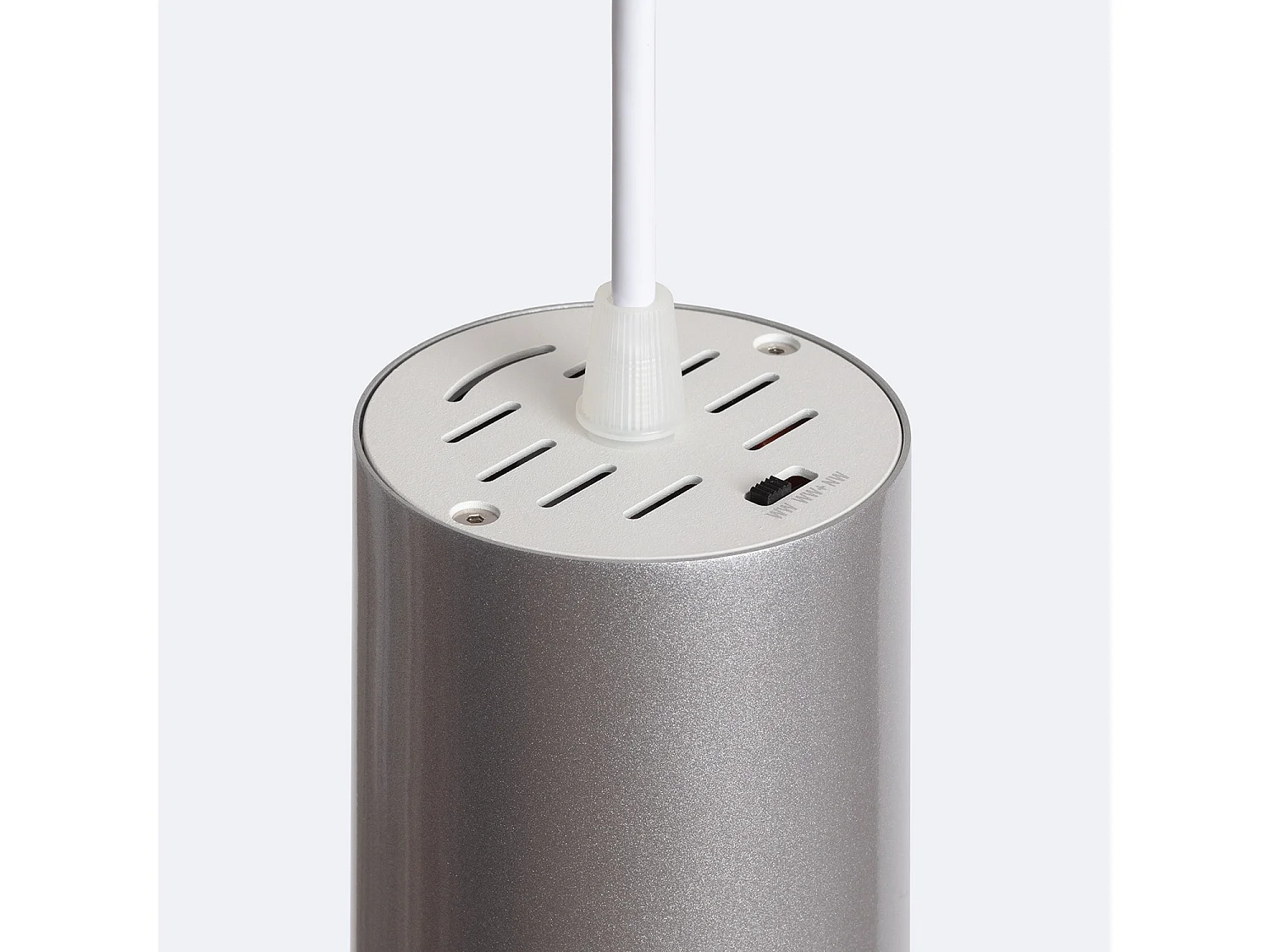 Lámpara Colgante LED 30W Aluminio Misoh 2700K - 4000K - 6000K 38º Blanco / Plateado CCT