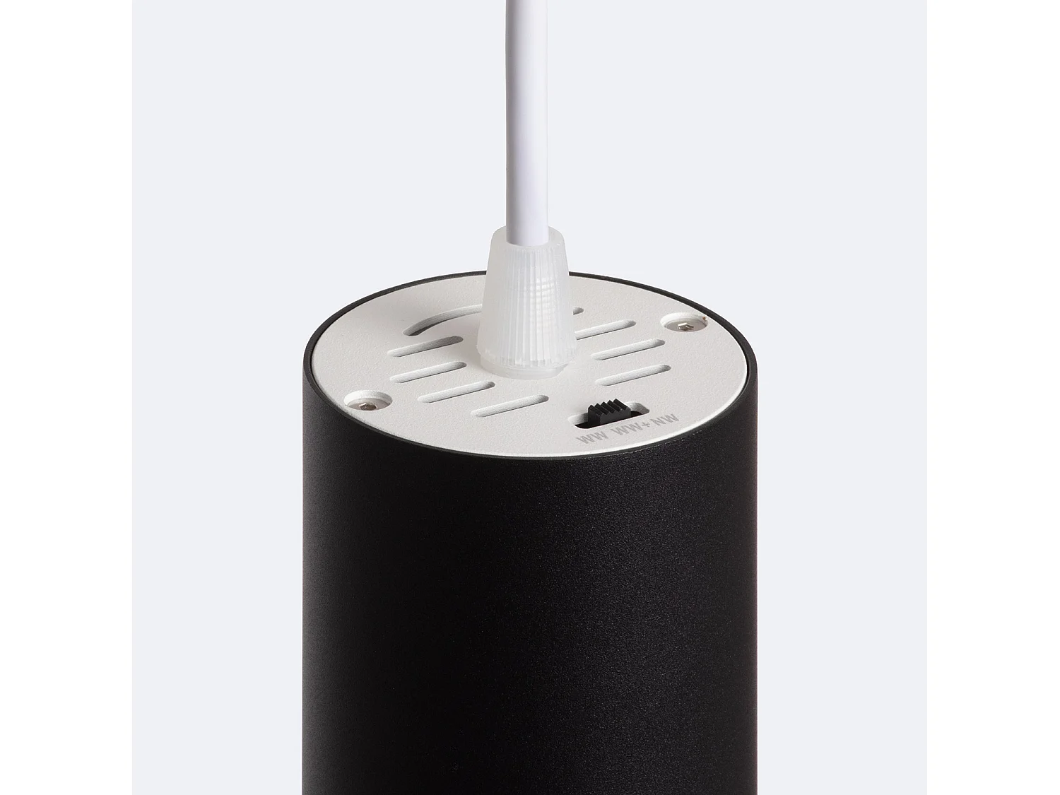 Lámpara Colgante LED 18W Aluminio Misoh 2700K - 4000K - 6000K 38º Blanco / Negro CCT