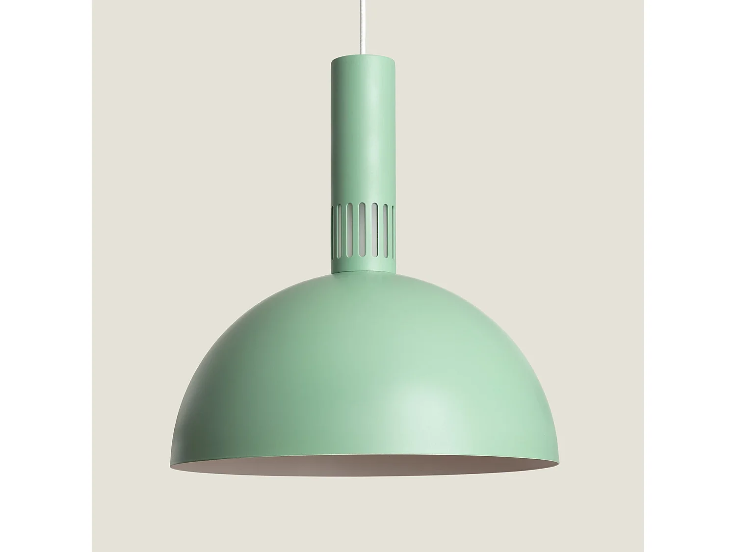 Lámpara Colgante LED 9W Metal CCT Seleccionable Sintra Verde Celadón