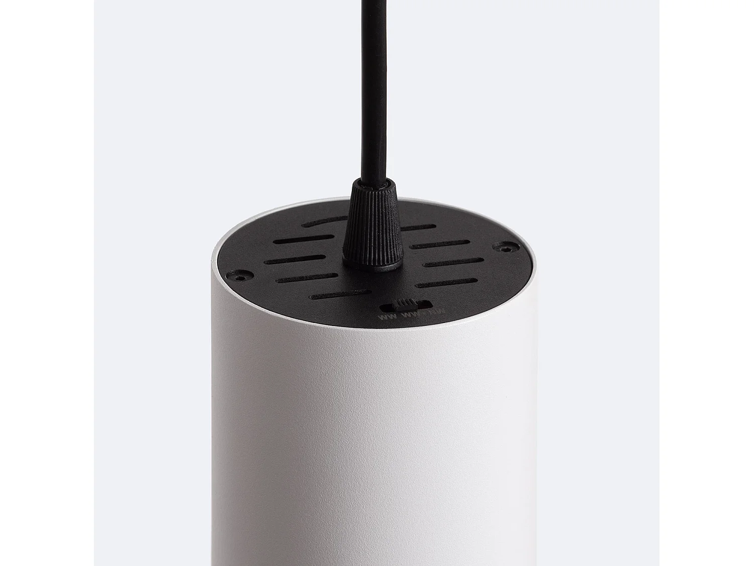Lámpara Colgante LED 30W Aluminio Misoh 2700K - 4000K - 6000K 38º Negro / Blanco CCT