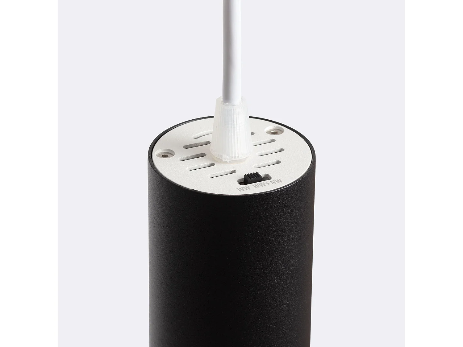 Lámpara Colgante LED 9W Aluminio Misoh 2700K - 4000K - 6000K 38º Blanco / Negro CCT