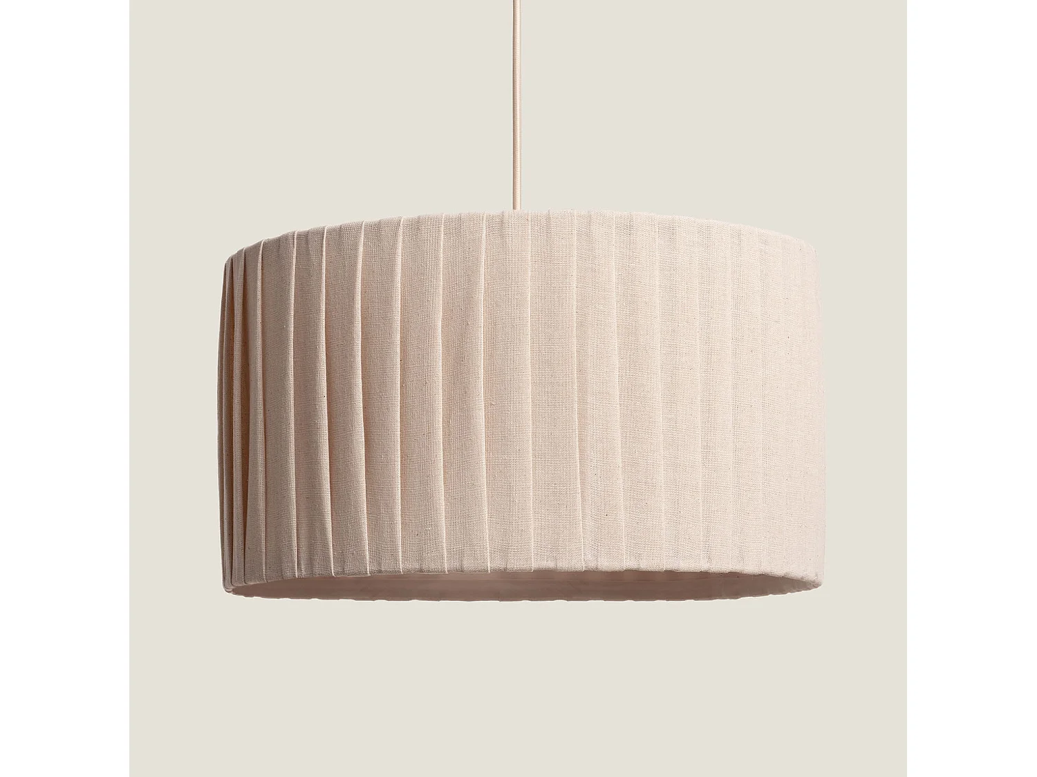 Lámpara Colgante Lino Petrina Beige