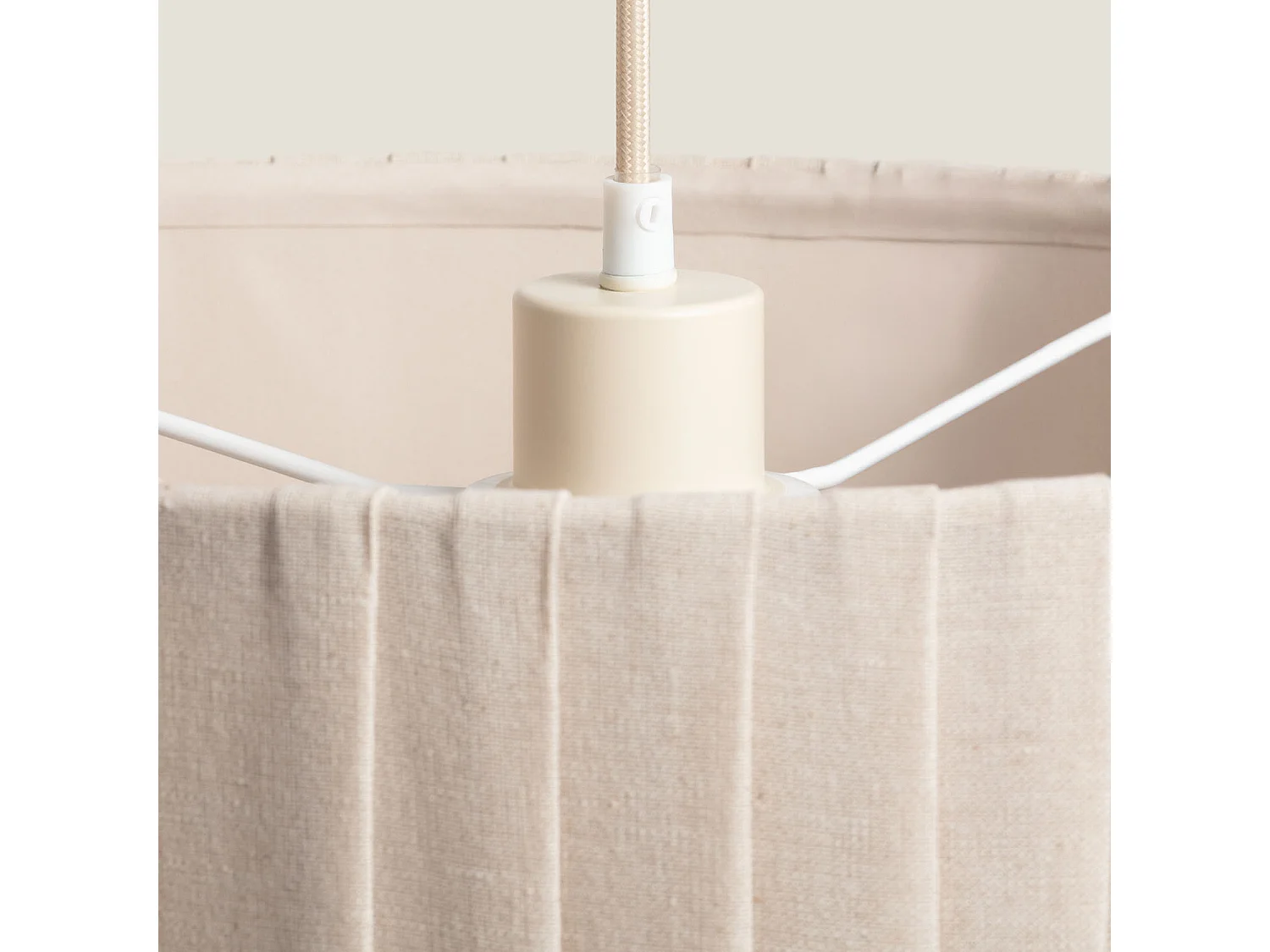 Lámpara Colgante Lino Petrina Beige
