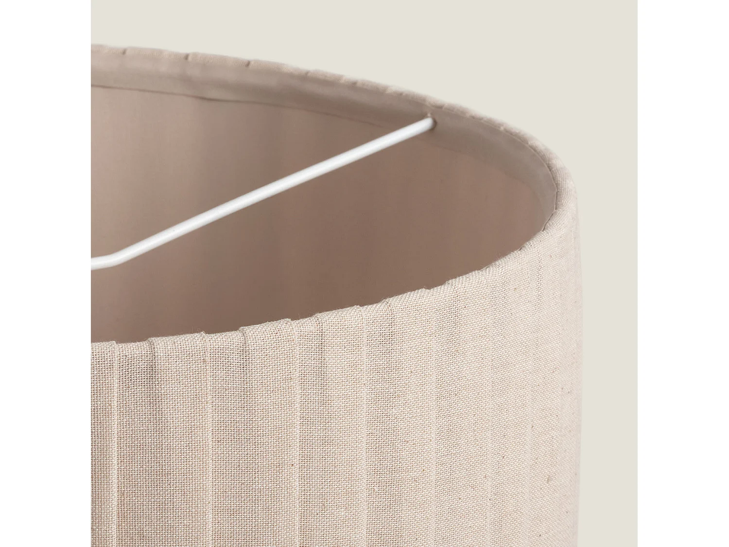 Lámpara Colgante Lino Petrina Beige
