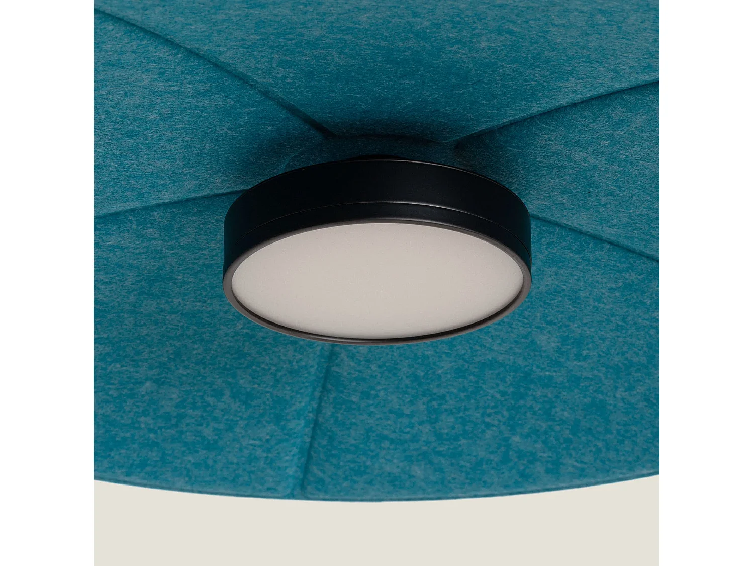 Lámpara Colgante Acústica LED 15W Fieltro Otti-S Azul