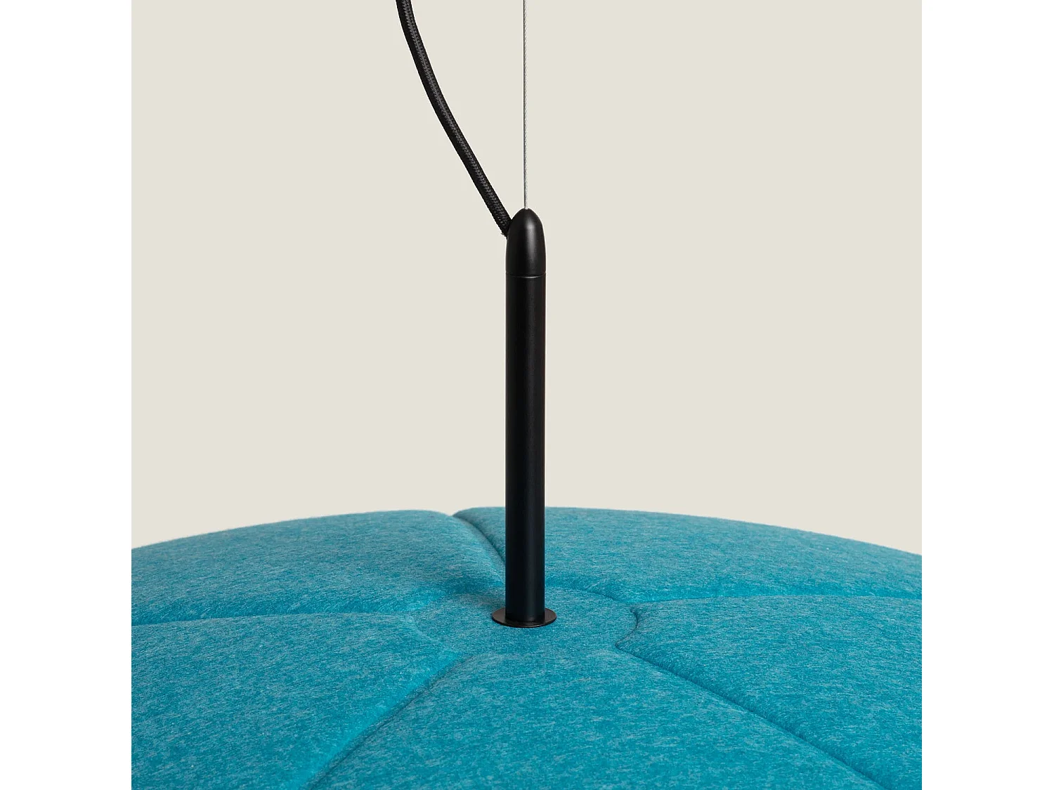 Lámpara Colgante Acústica LED 15W Fieltro Otti-S Azul
