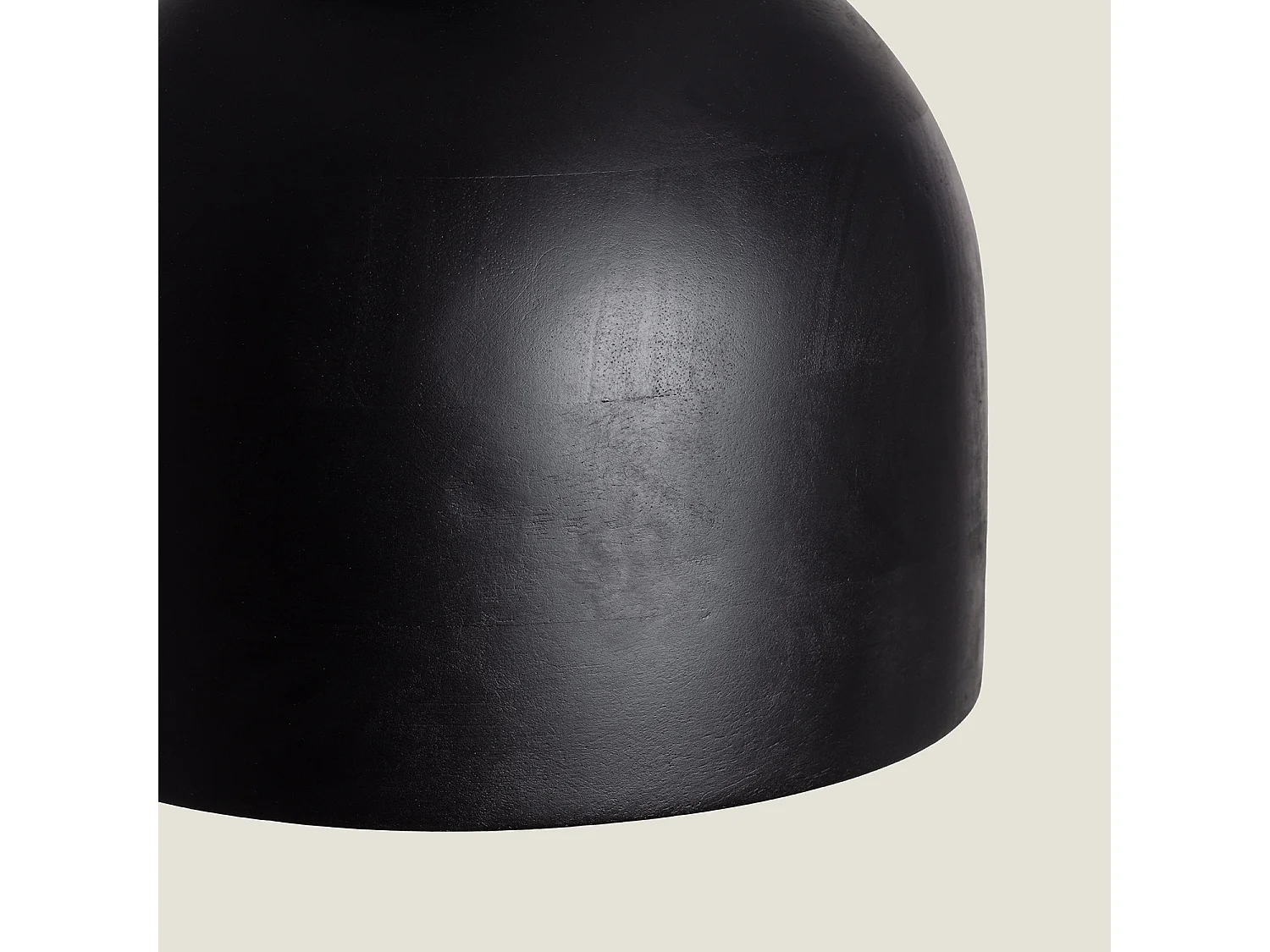 Lámpara Colgante Madera Vakarai Negro
