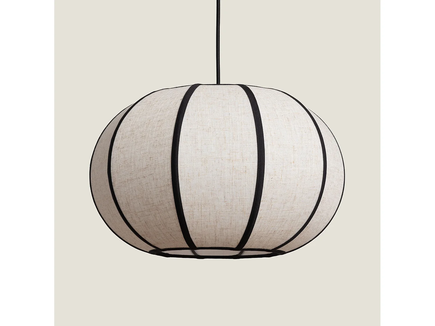 Lámpara Colgante Lino Gabriela Beige