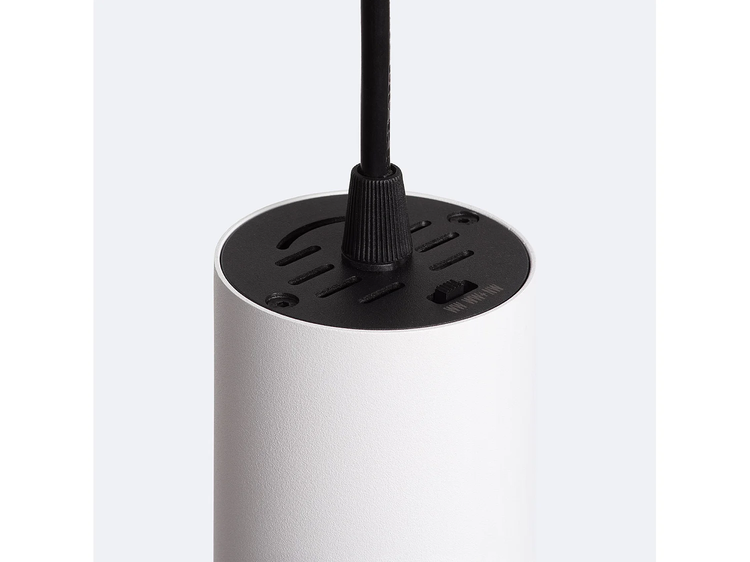 Lámpara Colgante LED 18W Aluminio Misoh 2700K - 4000K - 6000K 38º Negro / Blanco CCT