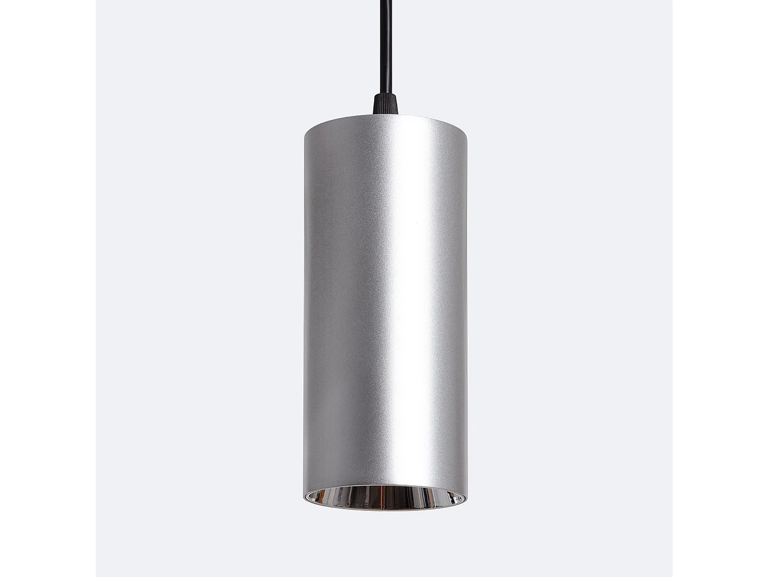 Lámpara Colgante LED 30W Aluminio Misoh 2700K - 4000K - 6000K 38º CCT Negro / Plateado