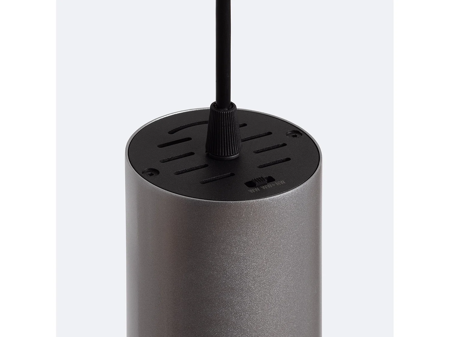 Lámpara Colgante LED 30W Aluminio Misoh 2700K - 4000K - 6000K 38º CCT Negro / Plateado