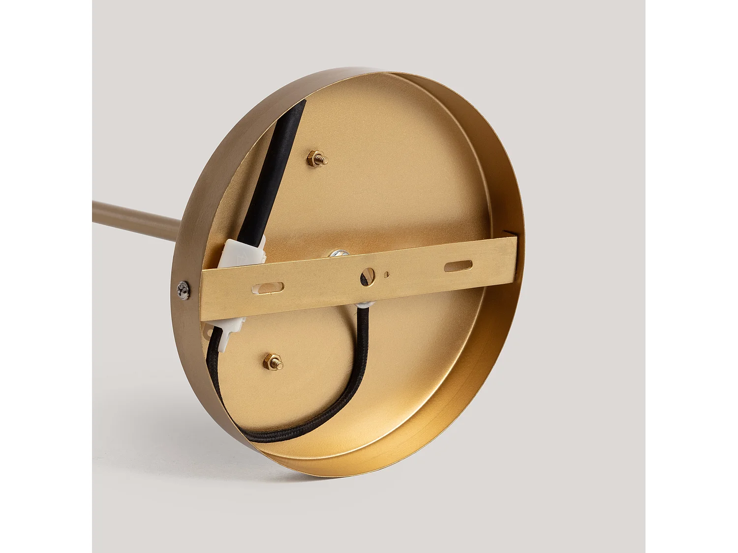 Lámpara Colgante Metal y Cristal Octagon ILUZZIA Dorado