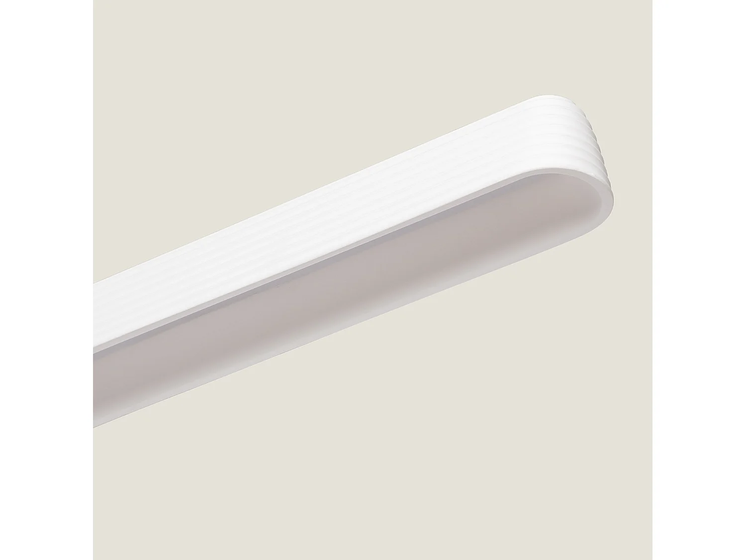 Lámpara Colgante Lineal LED 24W Yeso CCT Seleccionable Kirnber Blanco