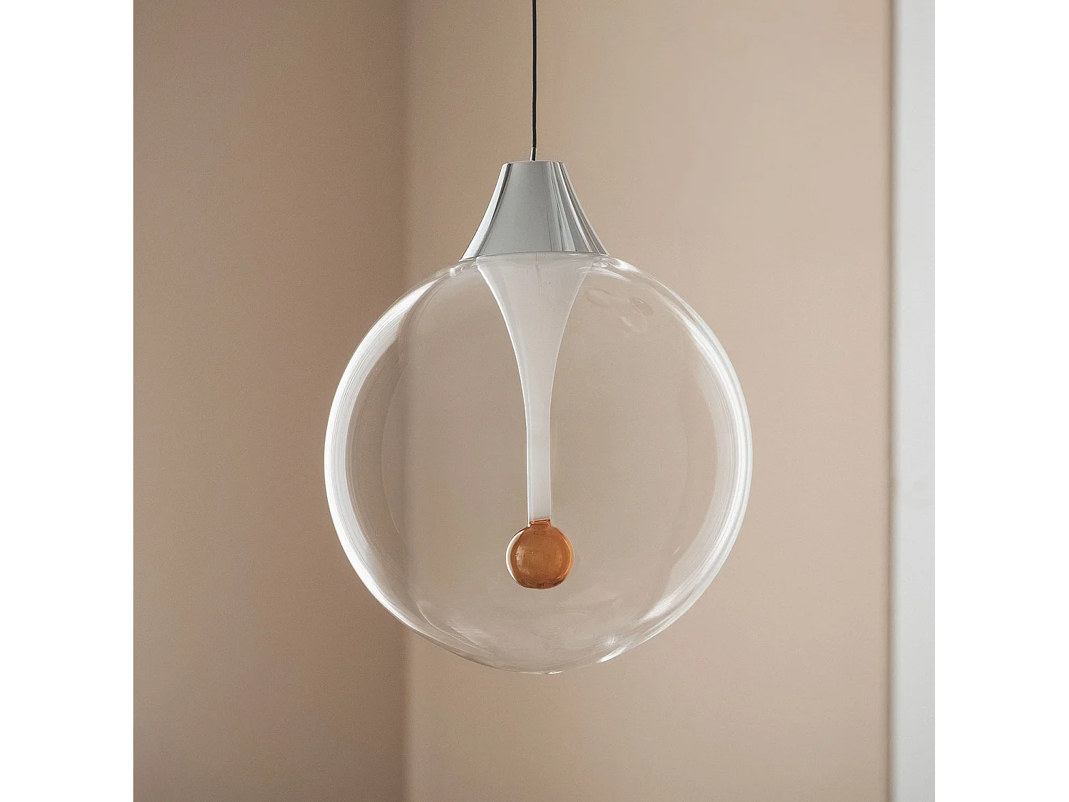 Lámpara Colgante LED Cristal Liborina M