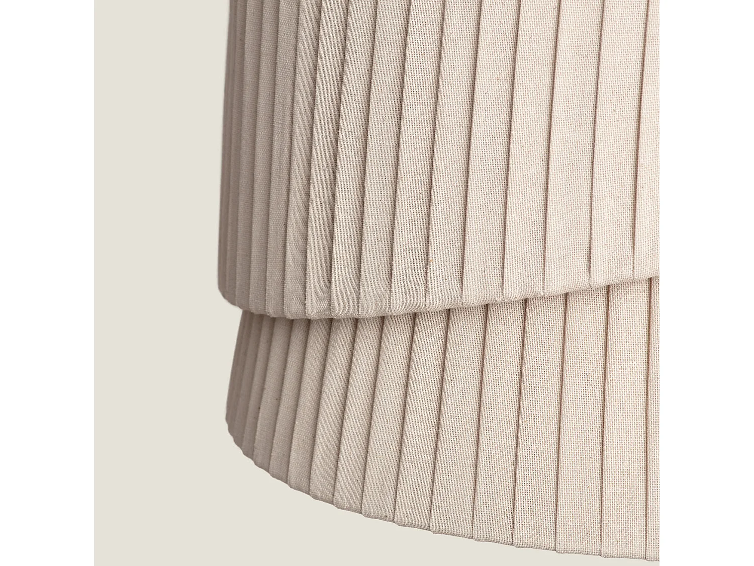 Lámpara Colgante Lino Kiana Beige