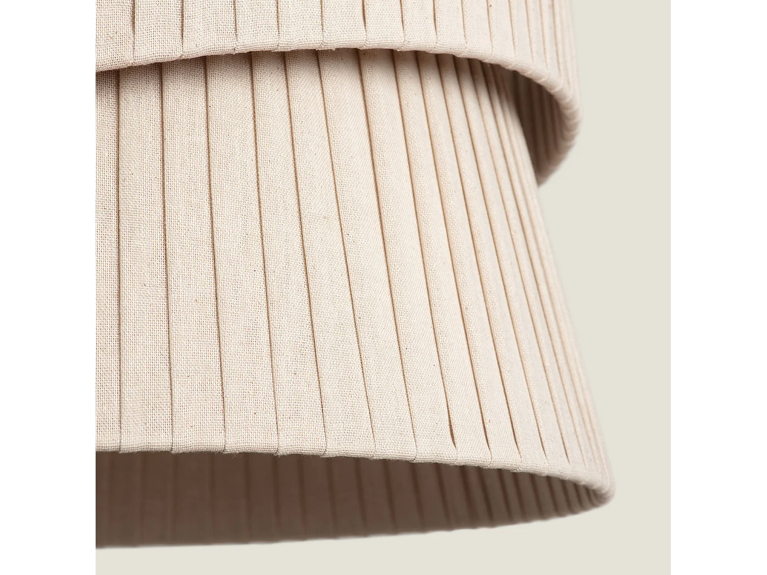 Lámpara Colgante Lino Kiana Beige