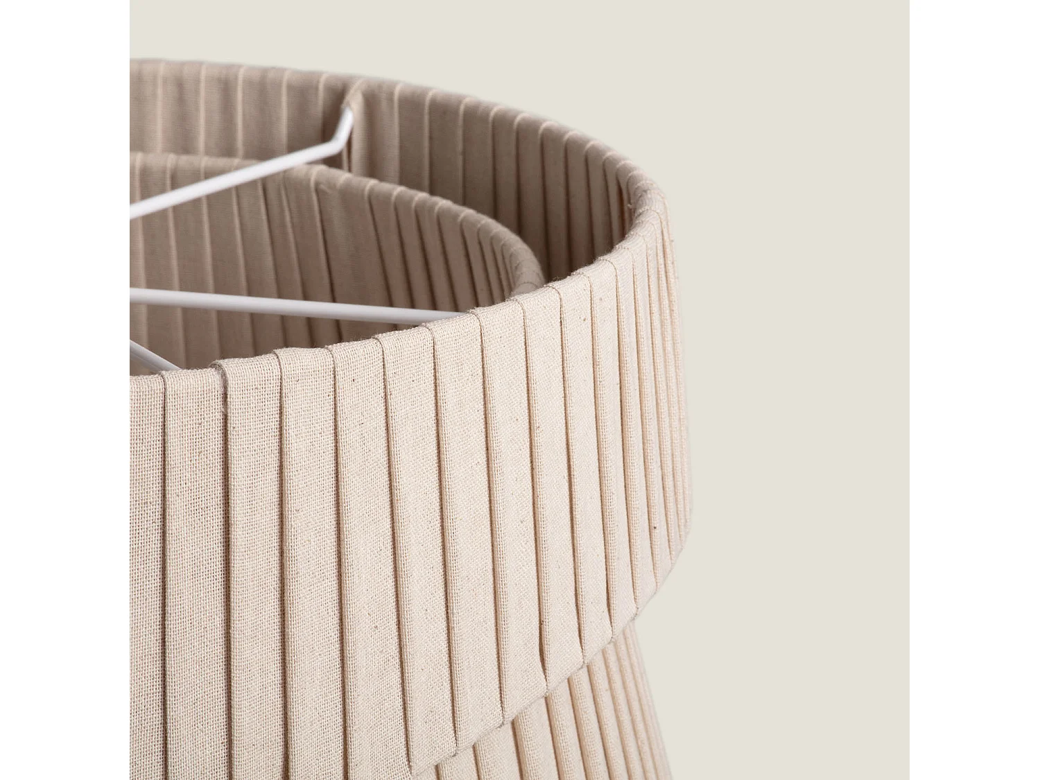 Lámpara Colgante Lino Kiana Beige