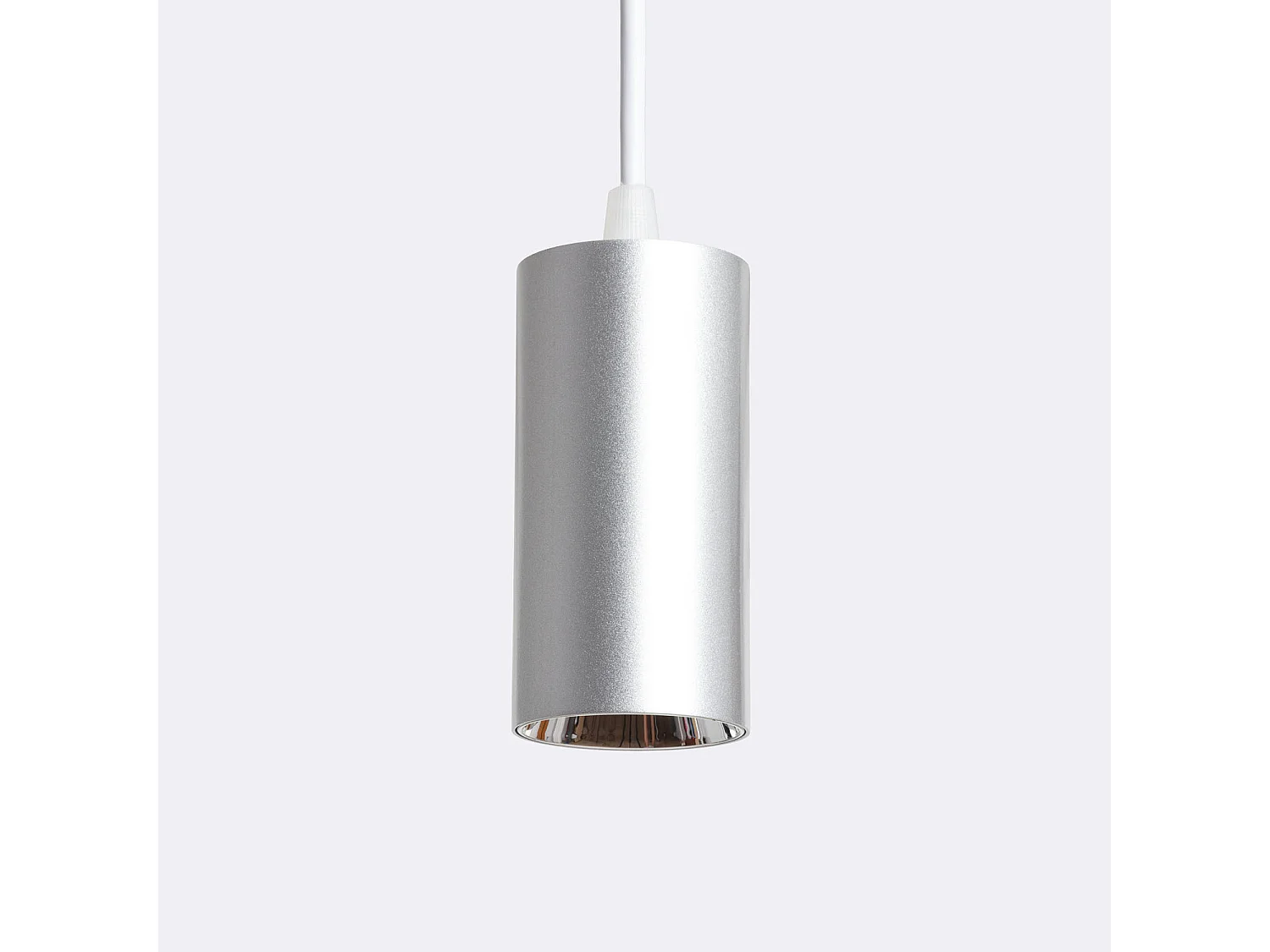 Lámpara Colgante LED 9W Aluminio Misoh 2700K - 4000K - 6000K 38º Blanco / Plateado CCT