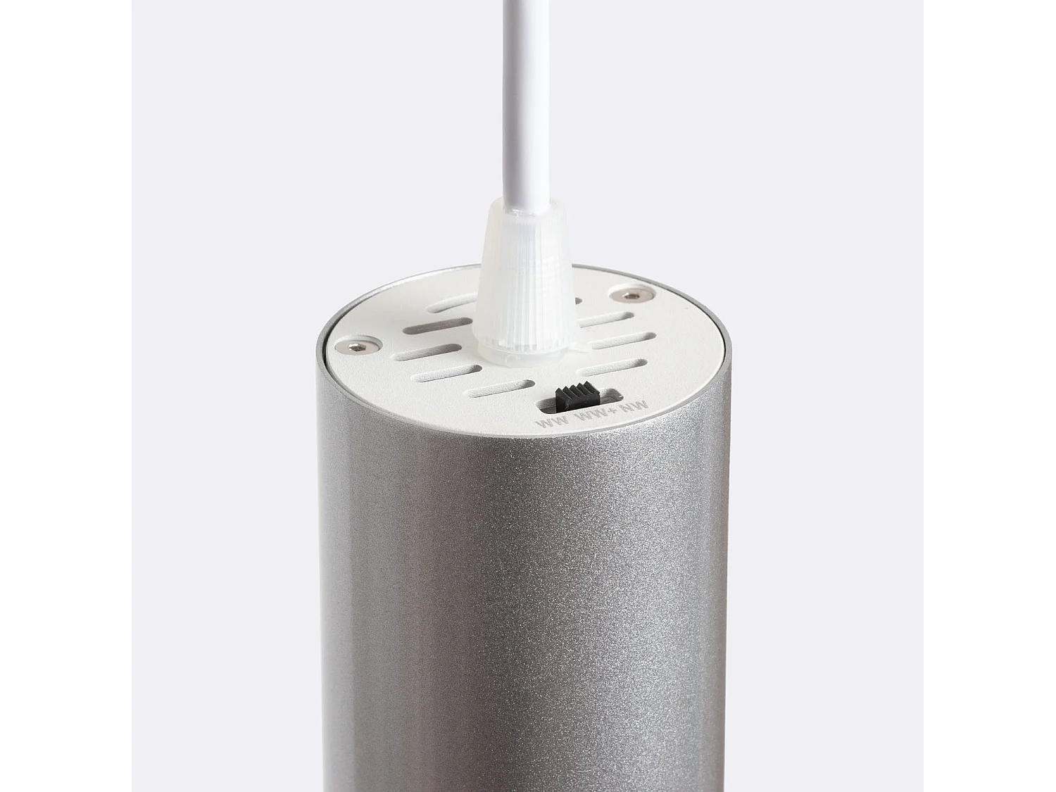 Lámpara Colgante LED 9W Aluminio Misoh 2700K - 4000K - 6000K 38º Blanco / Plateado CCT