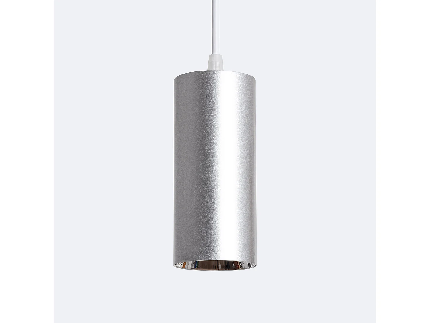 Lámpara Colgante LED 18W Aluminio Misoh 2700K - 4000K - 6000K 38º Blanco / Plateado CCT
