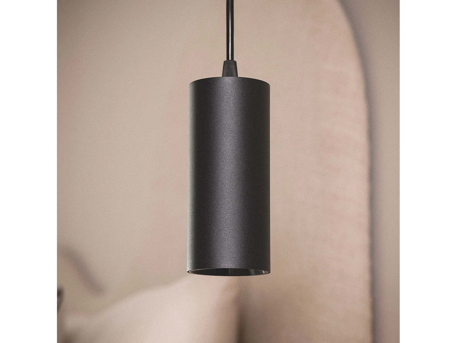 Lámpara Colgante LED 30W Aluminio Misoh 2700K - 4000K - 6000K 38º Negro CCT