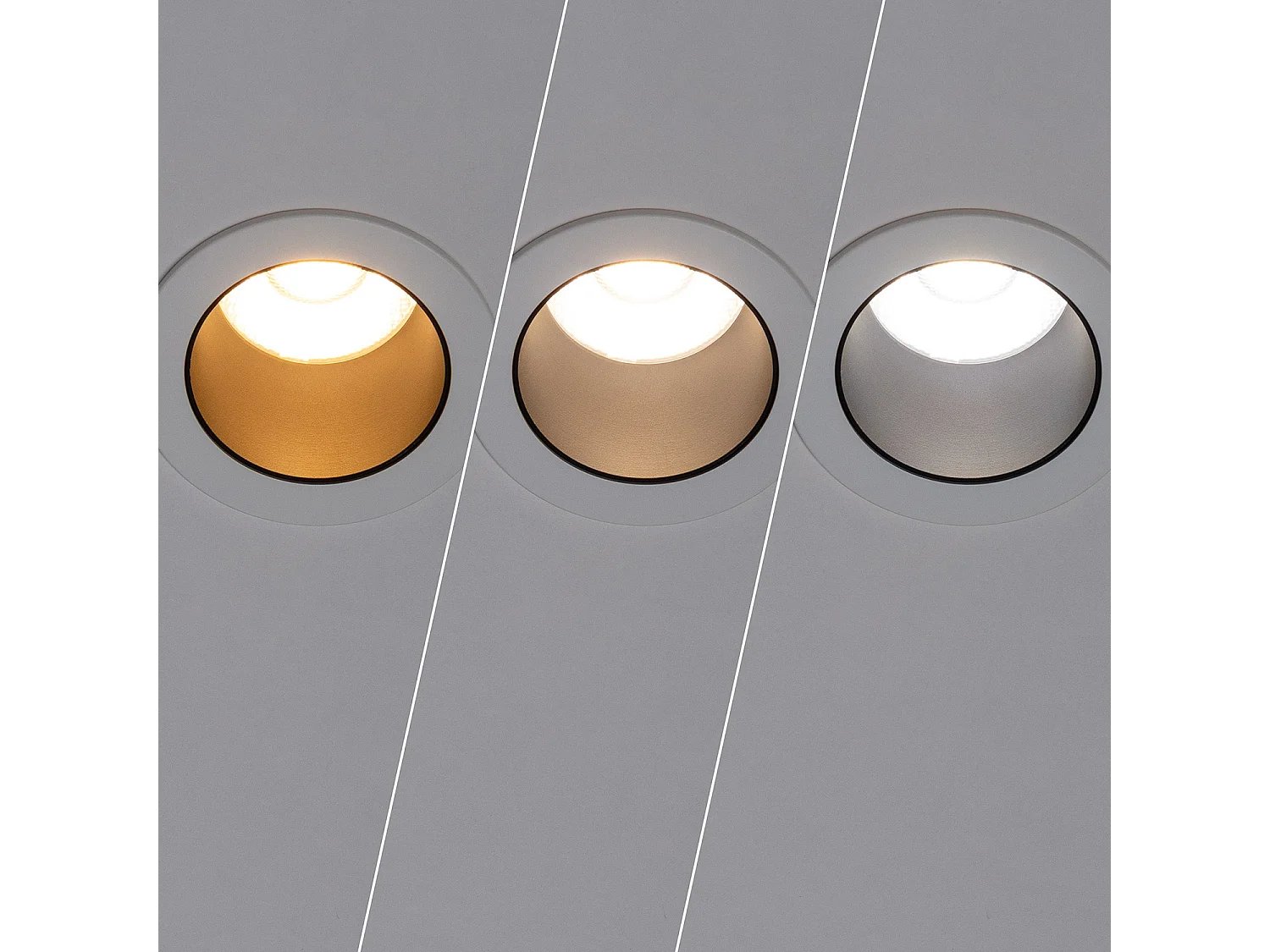 Foco Downlight LED 5W Circular MINI Corte Ø 40 mm Jelly 2700K - 3000K - 4000K Seleccionable (Cálido-Neutro)