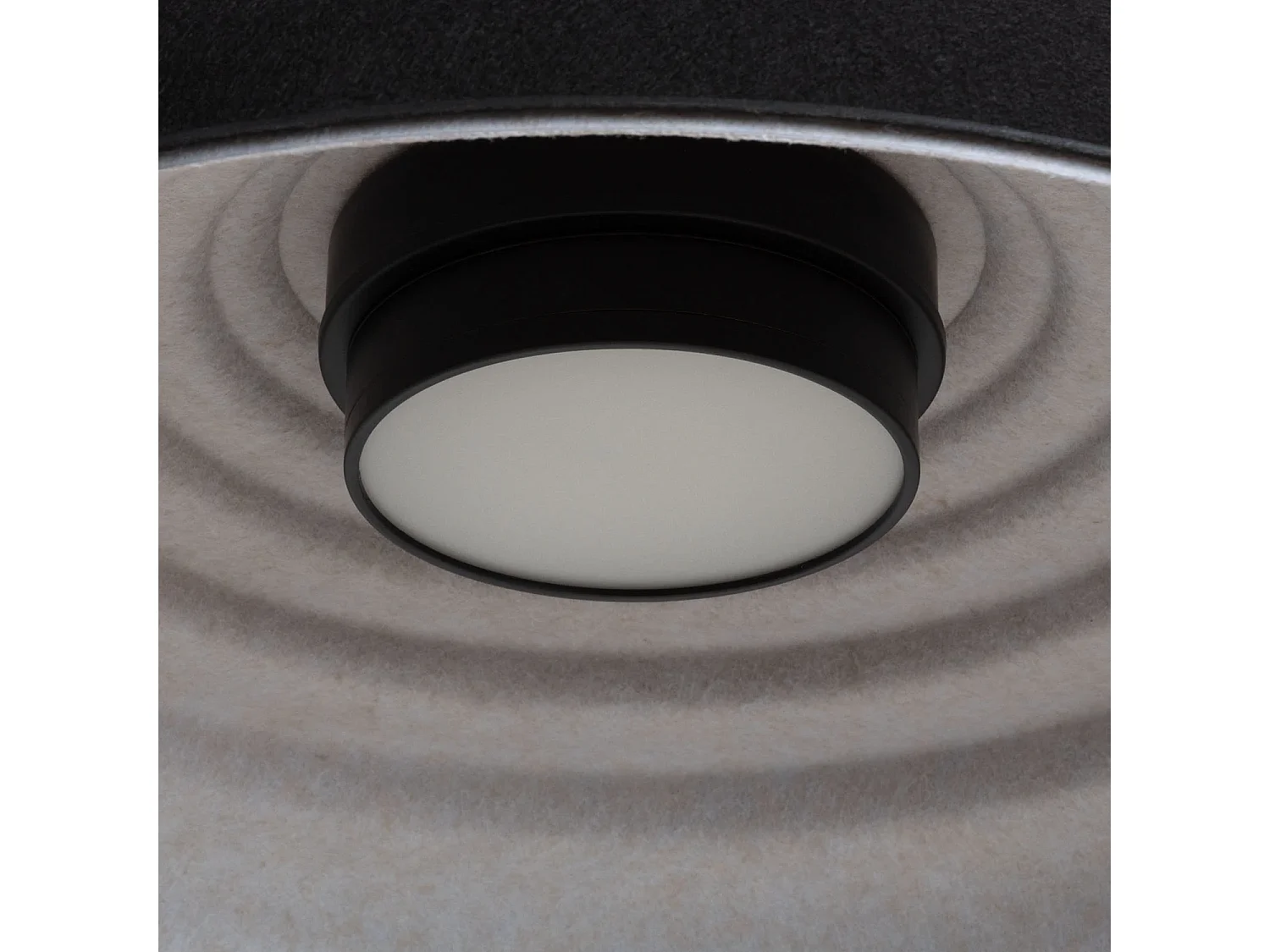 Lámpara Colgante acústica LED 18W Fieltro Misis-S Negro