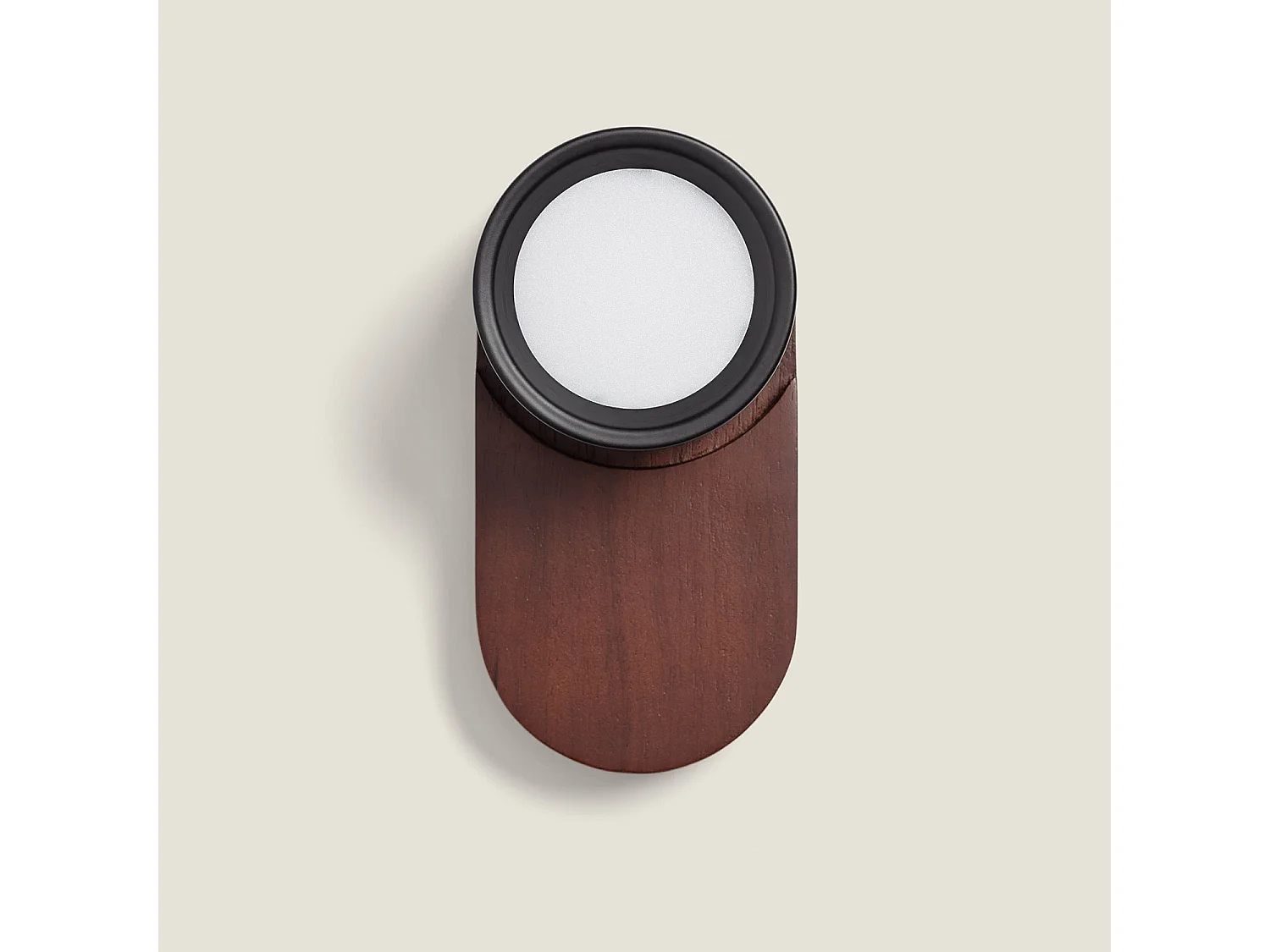 Lámpara de Pared LED 5W Metal CCT Seleccionable Cundra Negro Mate