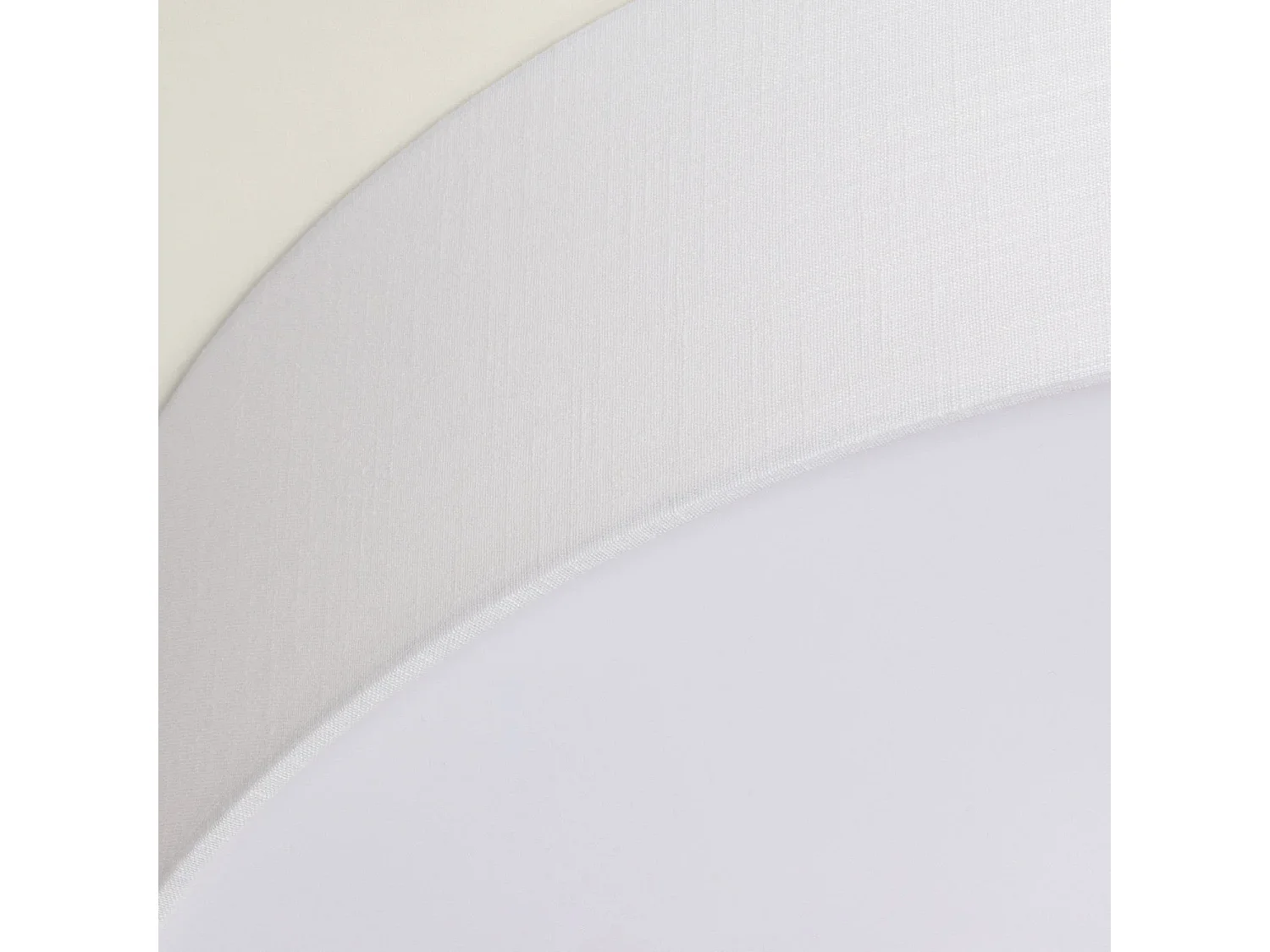 Plafón Circular Lino Ø500 mm Ranje Blanco