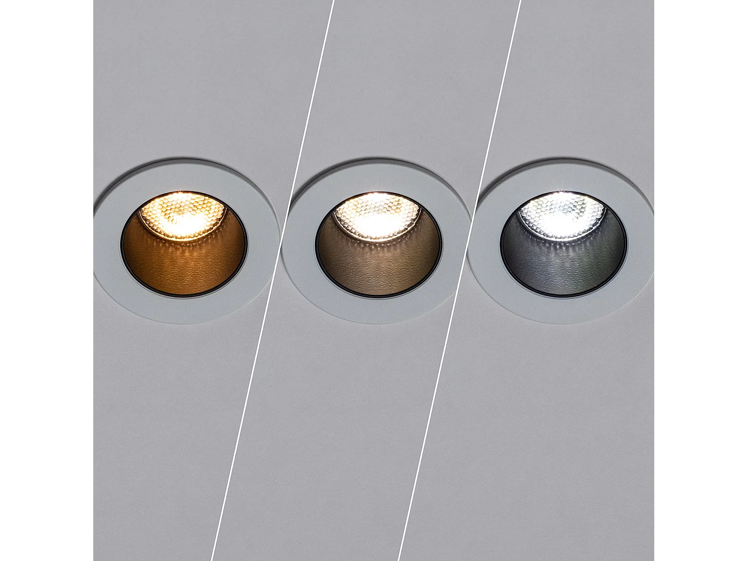 Foco Downlight LED 3W Circular MINI Corte Ø 30 mm Jelly Seleccionable (Cálido-Neutro) 2700K - 3500K - 4000K