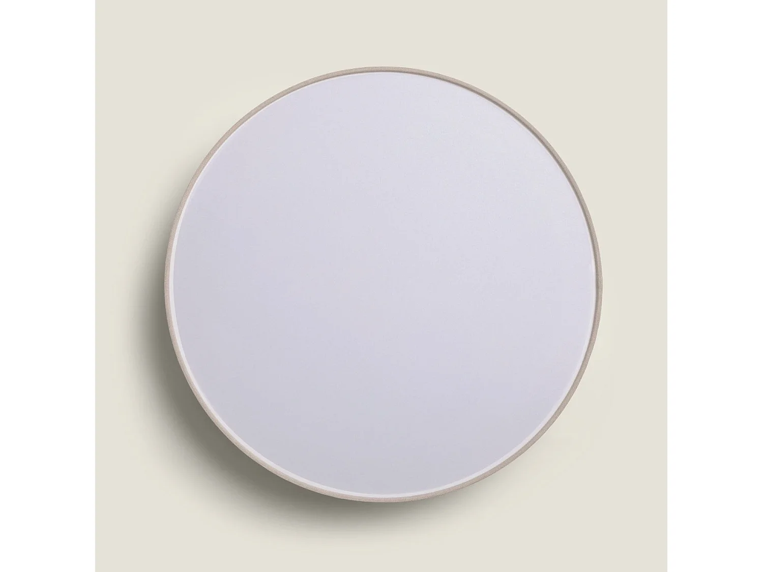 Plafón Circular Lino Ø500 mm Ranje Beige