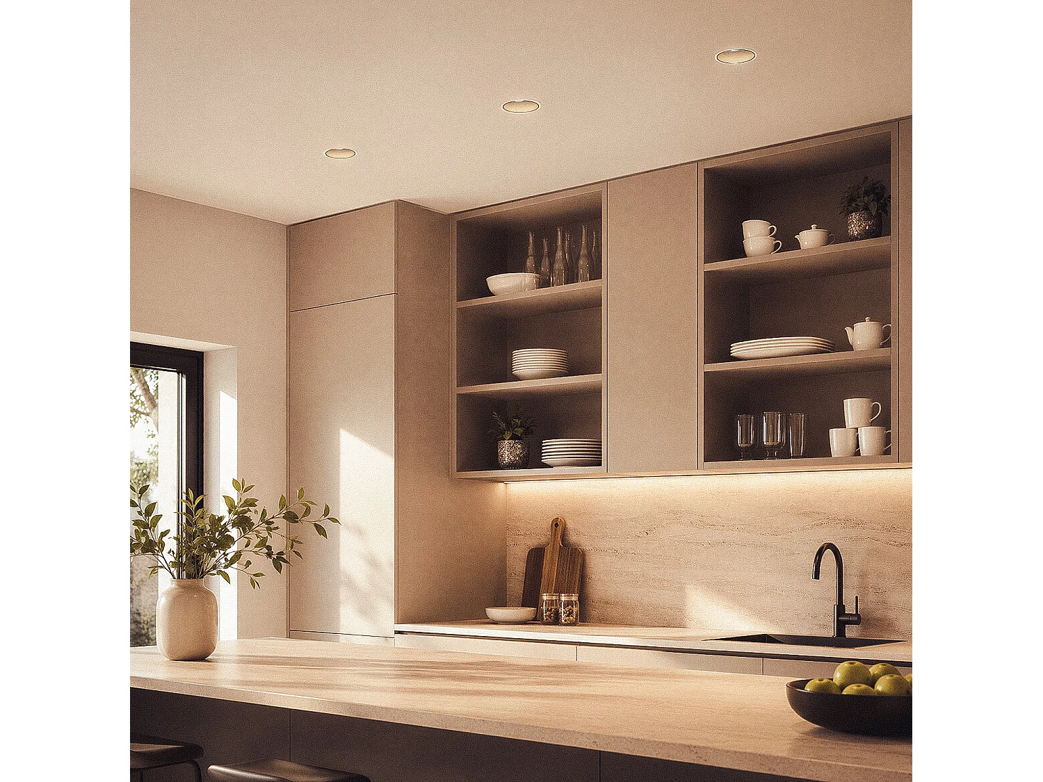 Faretto Downlight LED 9W Circolare MINI Foro Ø 60 mm Jelly 2700K - 3000K - 4000K Selezionabile (Caldo-Naturale)