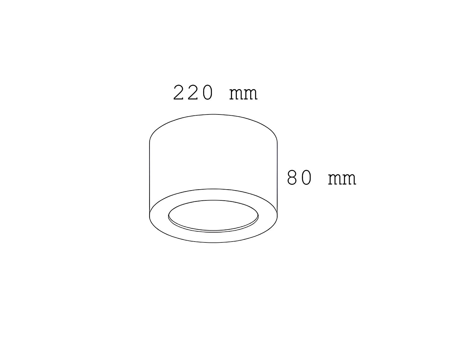 Plafón LED 24W Circular Aluminio Luz Indirecta Ø175 mm Tokkai 2700K Blanco Blanco Cálido