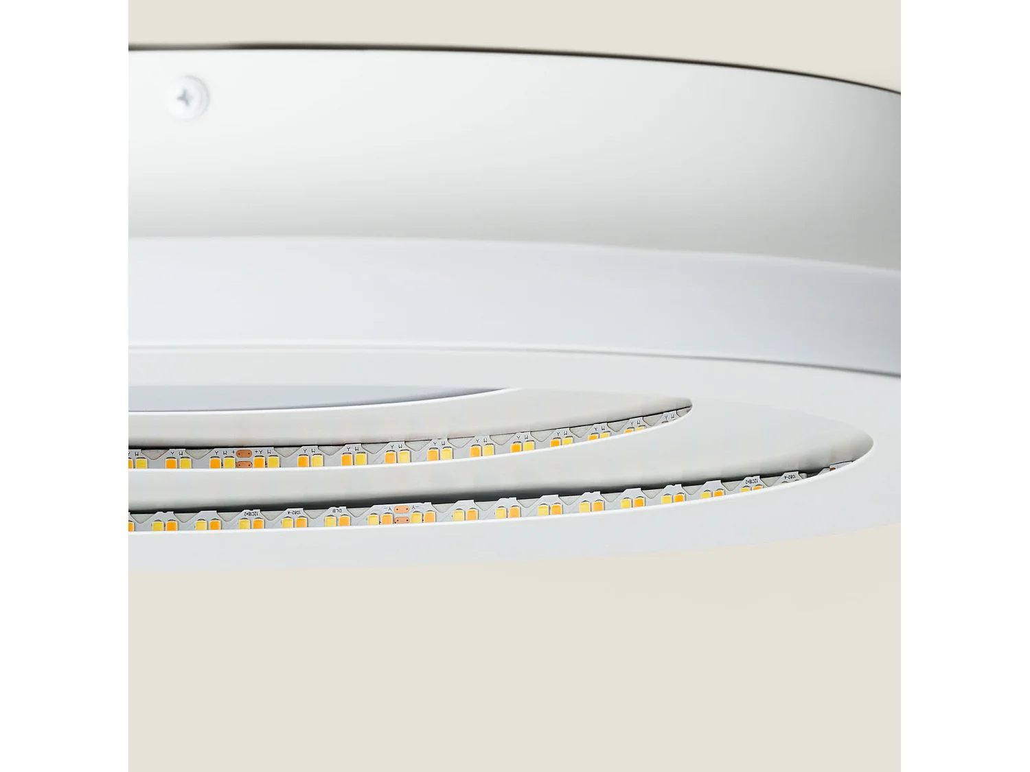 Plafón LED 28W Metal CCT Seleccionable Zarek Ø400 mm Blanco