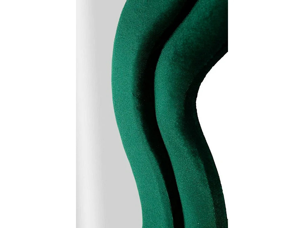 Miroir Lari, Structure en Bois Noble, 4x160h cm Vert
