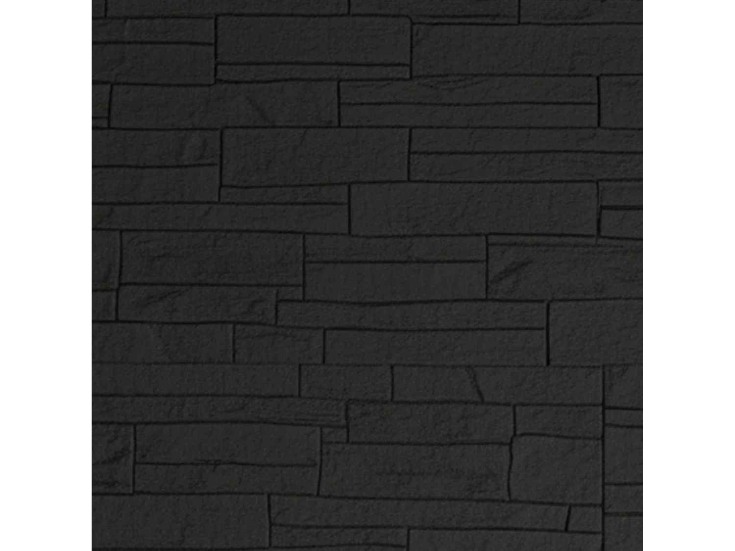 Panneau Décoratif Nulvi, set de 24, Facile à Découper, Facile à Installer, 60x3 cm Gris Ardoise, Texture Réaliste
