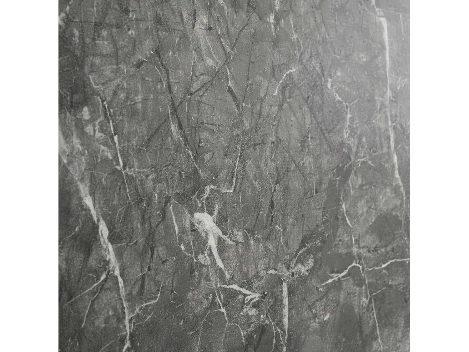 Panneau Décoratif Toceno, set de 18, Facile à Couper et Installer, 60x0.3 cm Gris Marbre, Texture Réaliste