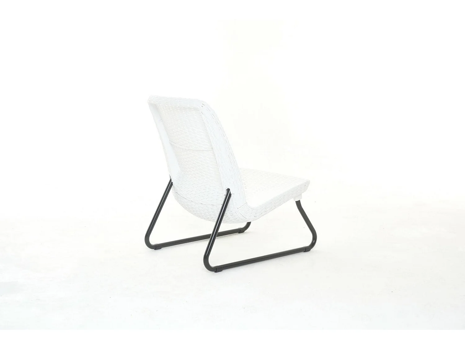 Set Salon de Jardin Canmore, 2 Places, Blanc, Salon Outdoor