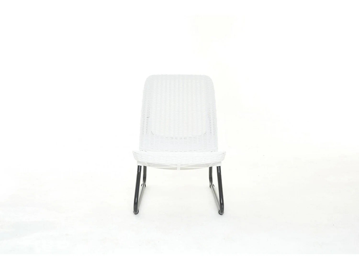 Set Salon de Jardin Canmore, 2 Places, Blanc, Salon Outdoor