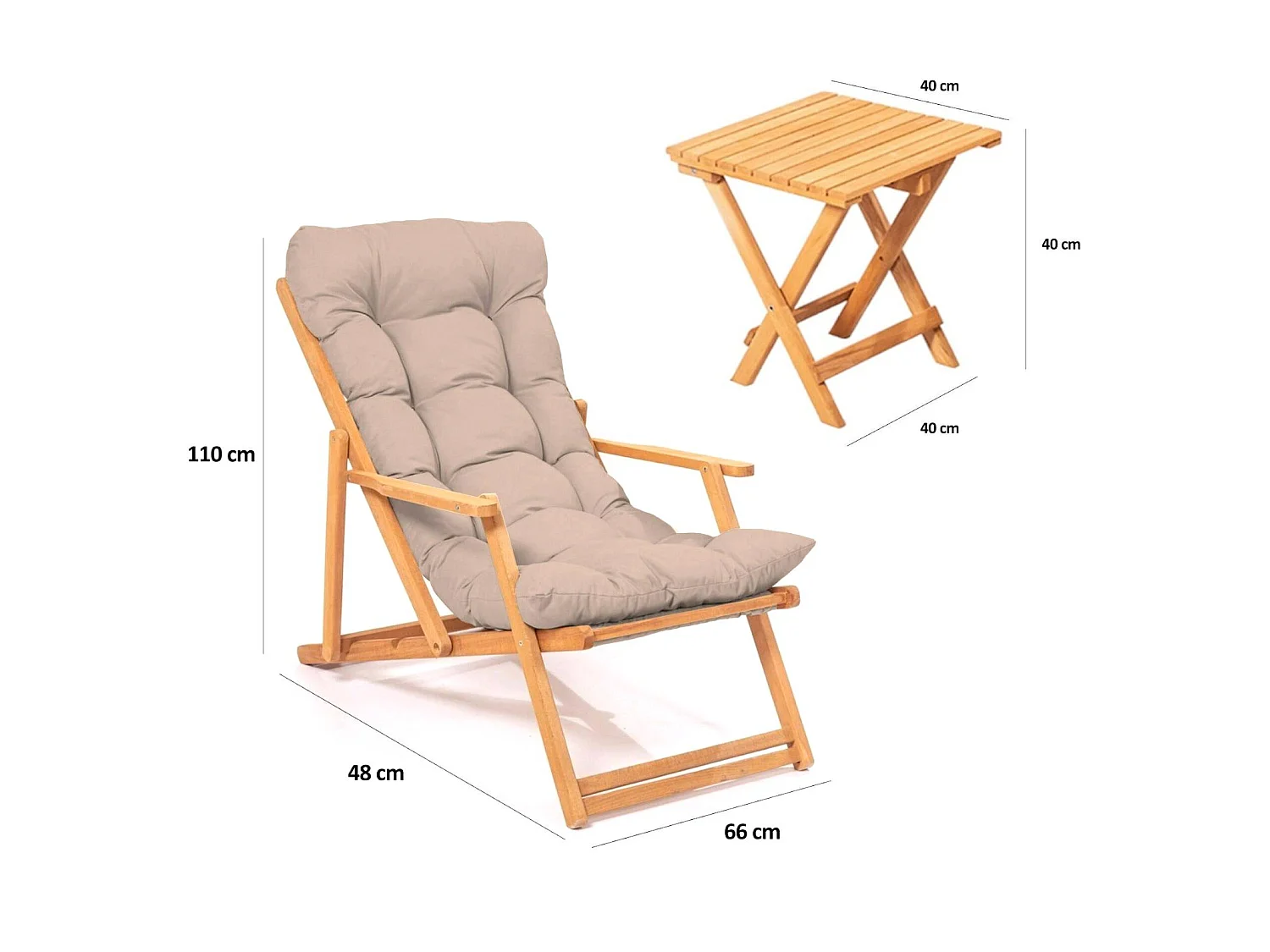 Set Salotto da Esterno Biagio, 2 Posti, Marrone, Salottino Outdoor